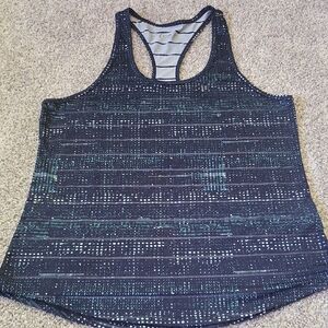 ZYIA Blue Racerback Sleeveless Tank Top